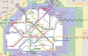 Mappa dei mezzi pubblici